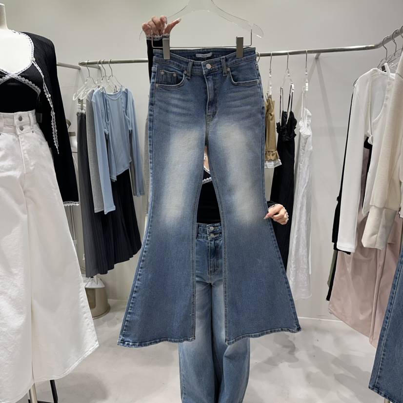 BAIE.38東大門直郵㊣女裝新款真品人氣職業休閑牛仔褲春款BAIE.38牛仔褲