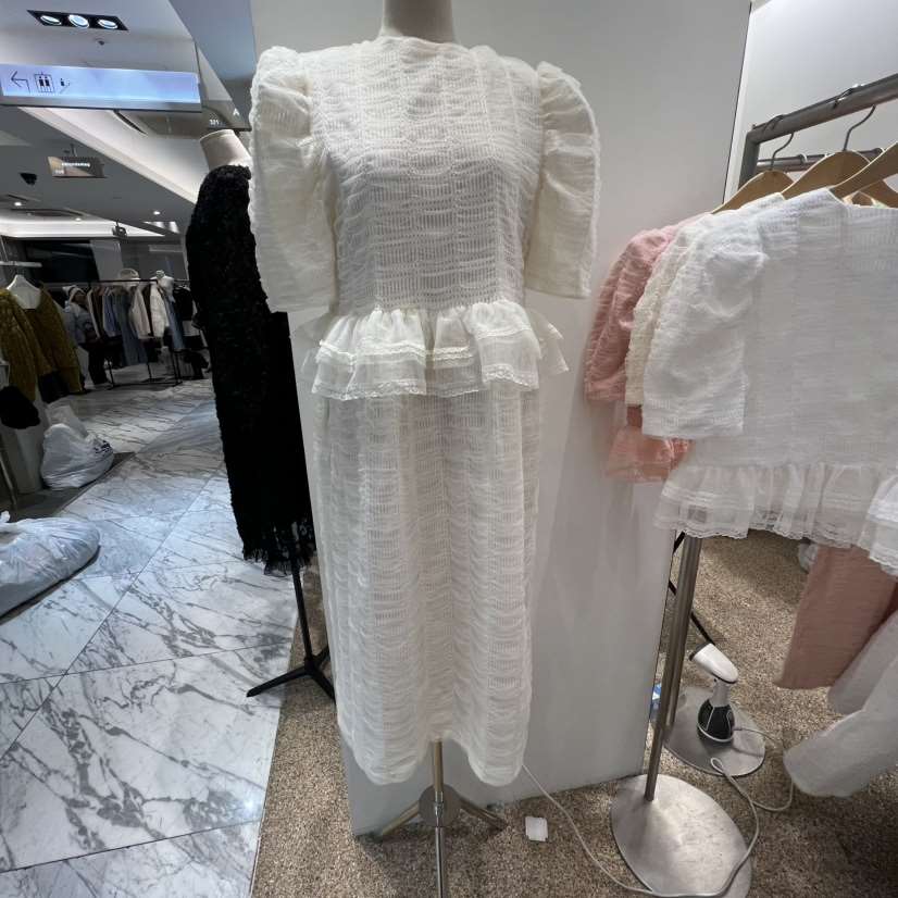 A韓國代購㊣女裝新品休閑真品職業時尚熱賣人氣26春夏連衣裙A STORE連衣裙