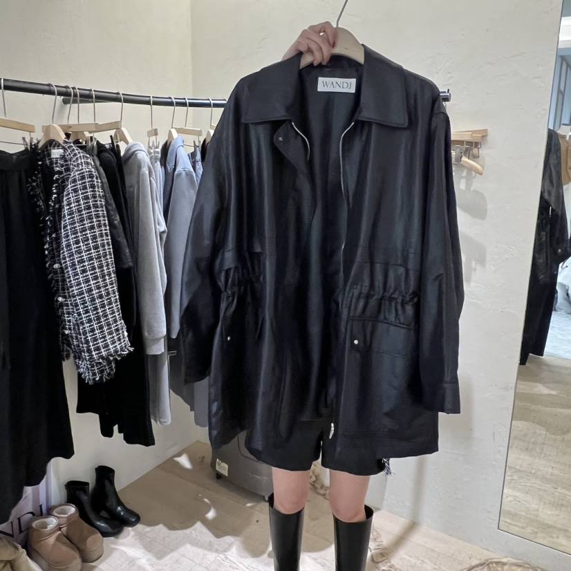 W AND J㊣東大門代購女裝新品休閑26春夏人氣真品職業夾克W AND J夾克