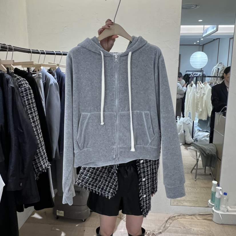 W AND J韓國直郵㊣女裝新款人氣職業真品26春夏休閑時尚衛衣W AND J衛衣