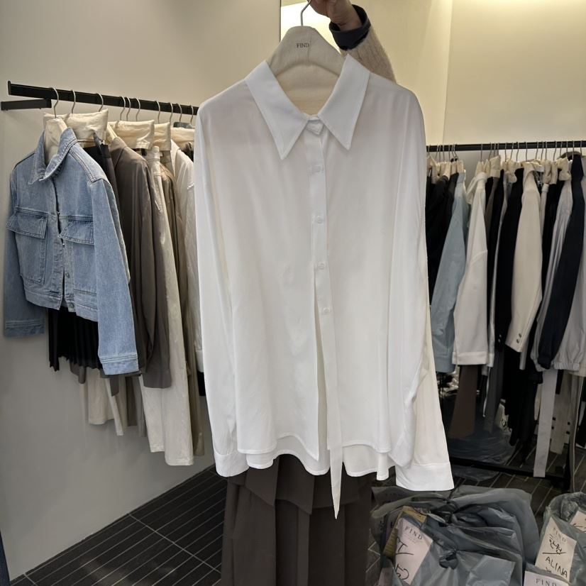 FIND-P東大門直郵㊣女裝新品26春夏真品熱賣襯衫蕾絲衫春款FIND-P襯衫/蕾絲衫