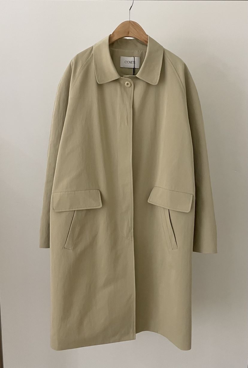 COMETE東大門直郵㊣女裝新品時尚休閑熱賣推薦真品長款風衣COMETE長款風衣