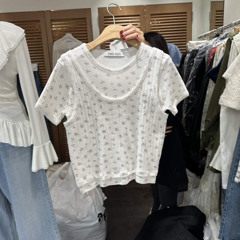 TRES BIEN㊣東大門實拍女士新品休閑熱賣真品套裝春款套裝TRES BIEN套裝