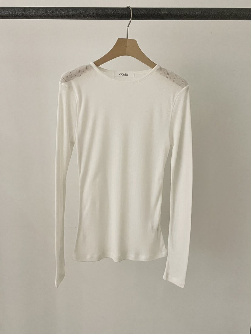 COMETE東大門直郵㊣女士新品職業人氣休閑熱賣時尚26春夏長袖T恤COMETE長袖T恤