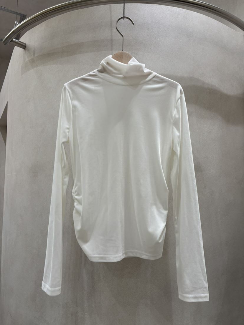 WHO IS SHE韓國代購㊣女士新品熱賣長袖T恤天鵝絨兩面穿春款WHO IS SHE長袖T恤