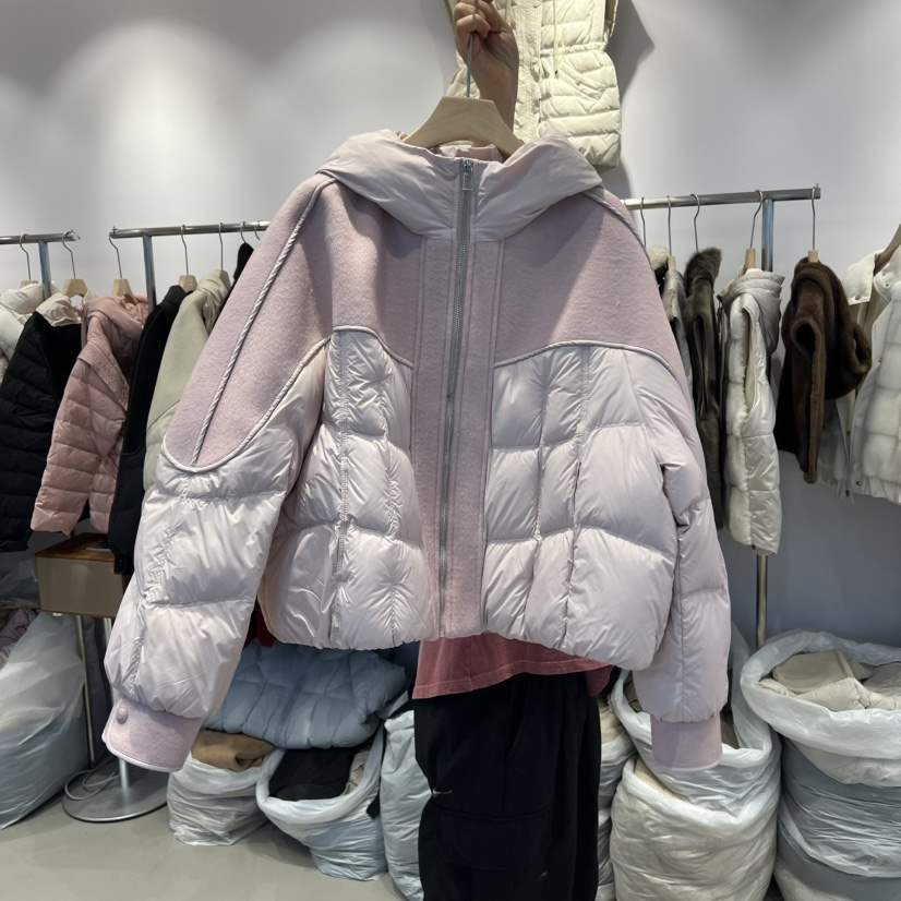 SIMPLE PARK/WMSTORY東大門直郵㊣女士新品26春夏短款羽絨服鵝絨SIMPLE PARK/WMSTORY短款羽絨服