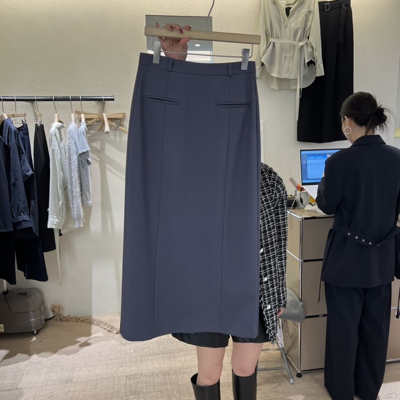 W AND J東大門直郵㊣女士新款推薦熱賣職業休閑真品26春夏長裙W AND J長裙