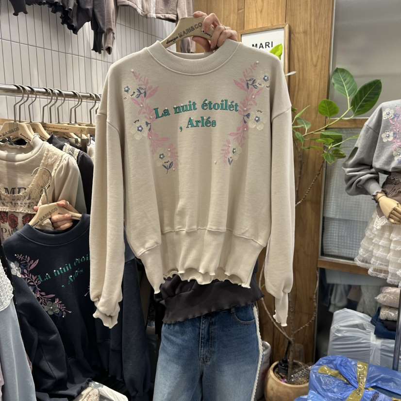 MARI CO東大門直郵㊣女裝新款時尚26春夏真品熱賣衛衣春款MARI CO衛衣