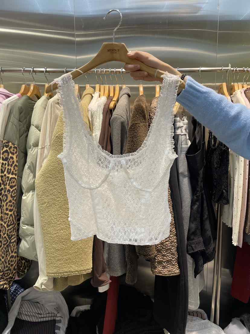 MENDL S東大門直郵㊣女裝新品職業熱賣推薦吊帶背心春款蕾絲MENDL S吊帶/背心