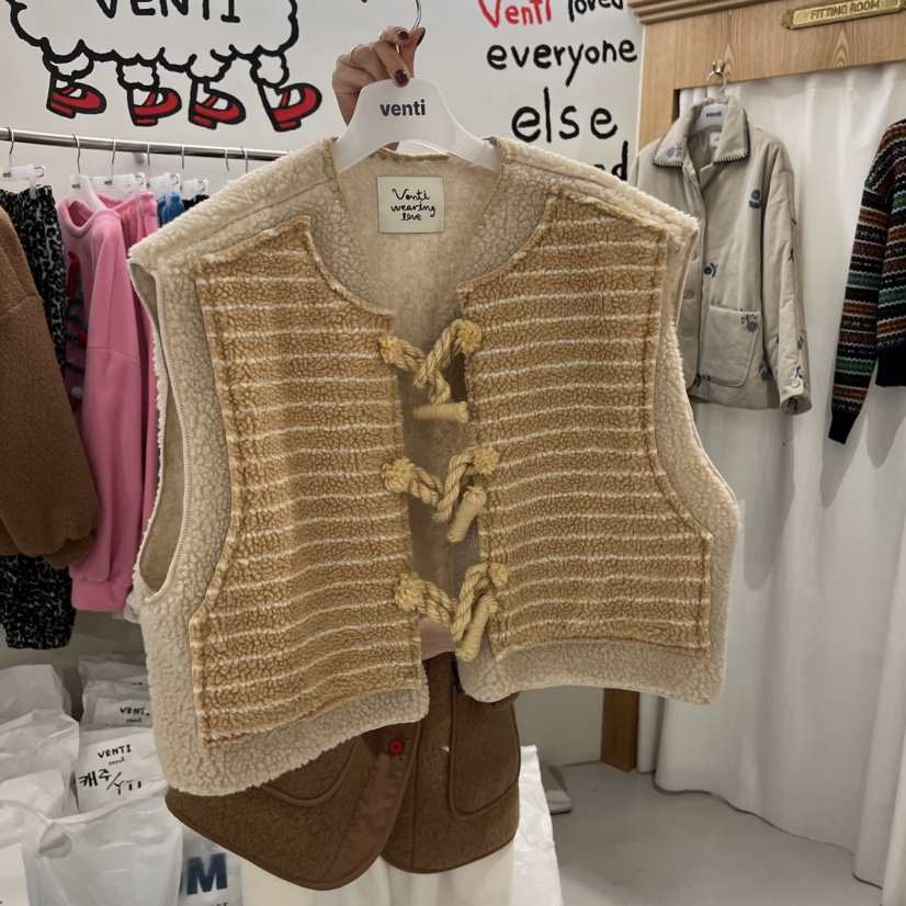 VENTI東大門直郵㊣女士新品時尚職業熱賣人氣休閑26春夏馬甲VENTI馬甲