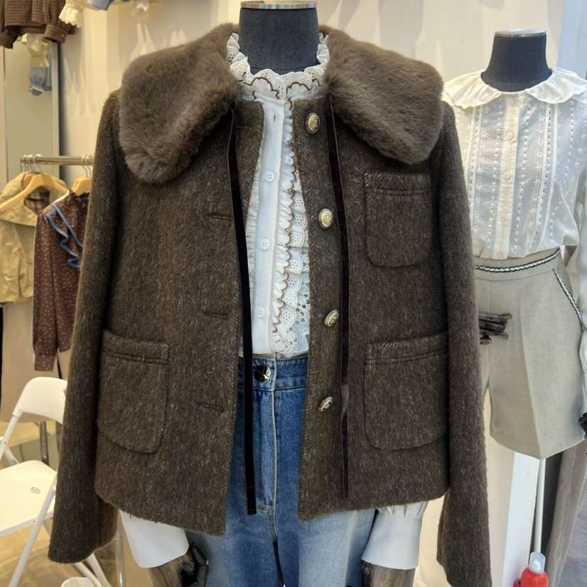 2nd B-S韓國直郵㊣女士新品26春夏休閑人氣夾克可拆卸口袋2nd B-S夾克