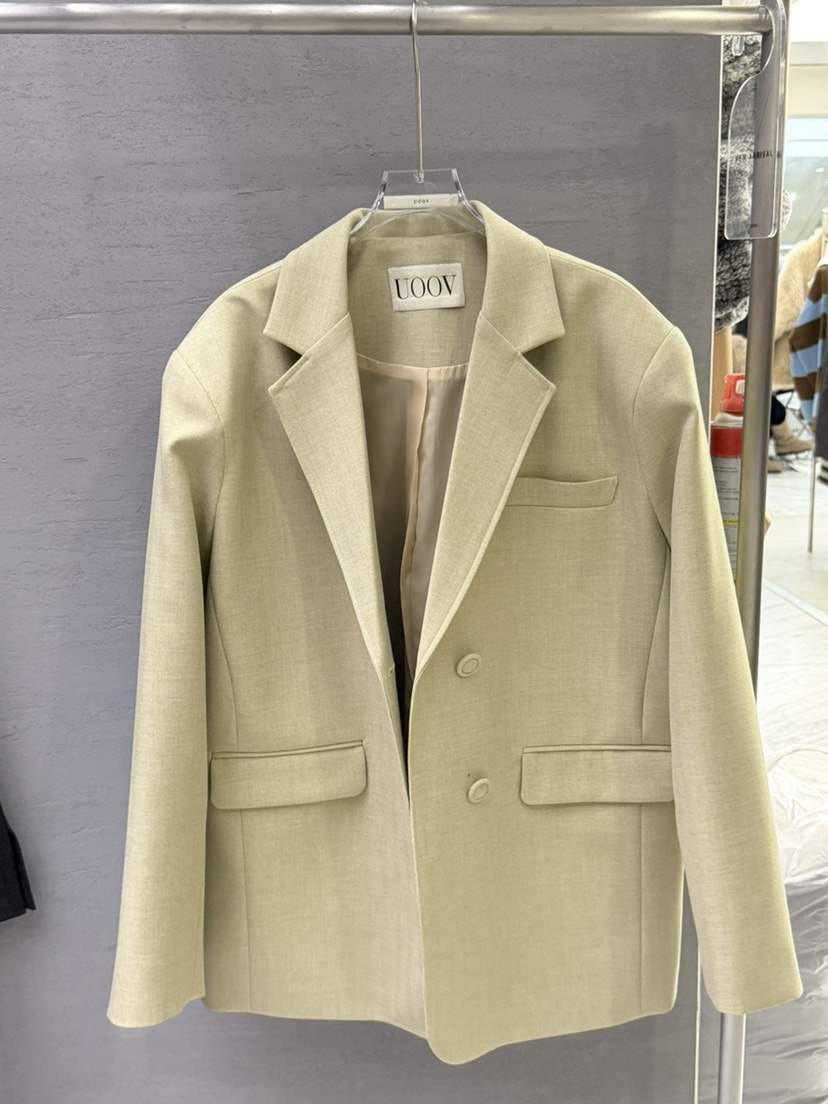 UOOV㊣東大門實拍女士新品休閑人氣職業時尚真品推薦夾克春款UOOV夾克