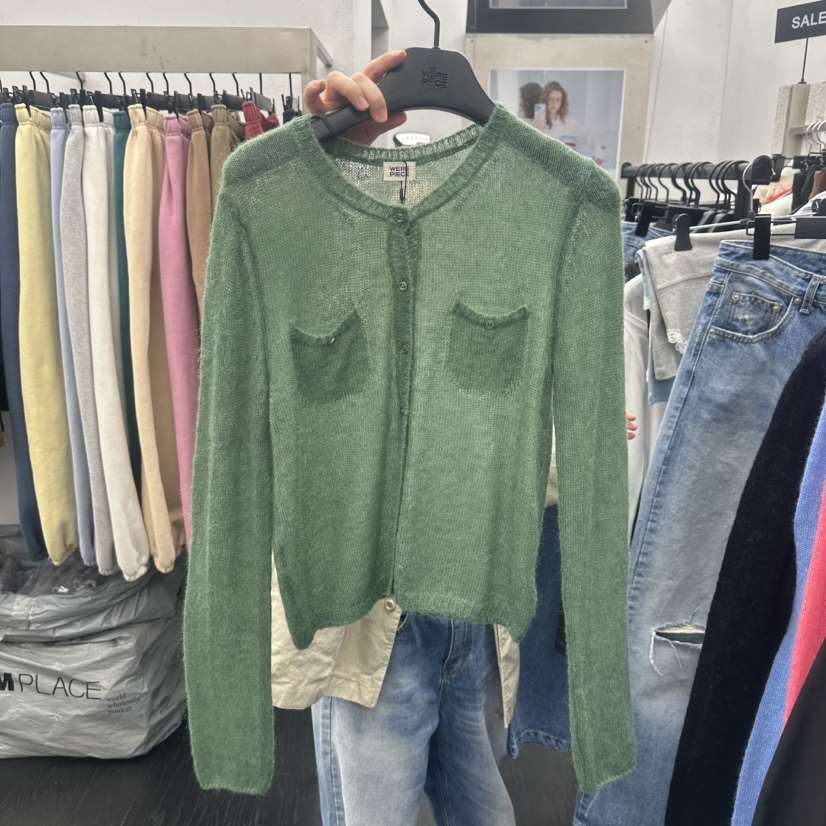 KARE/WEREPIECE韓國直郵㊣女裝新款休閑推薦針織衫馬海毛春款KARE/WEREPIECE針織衫