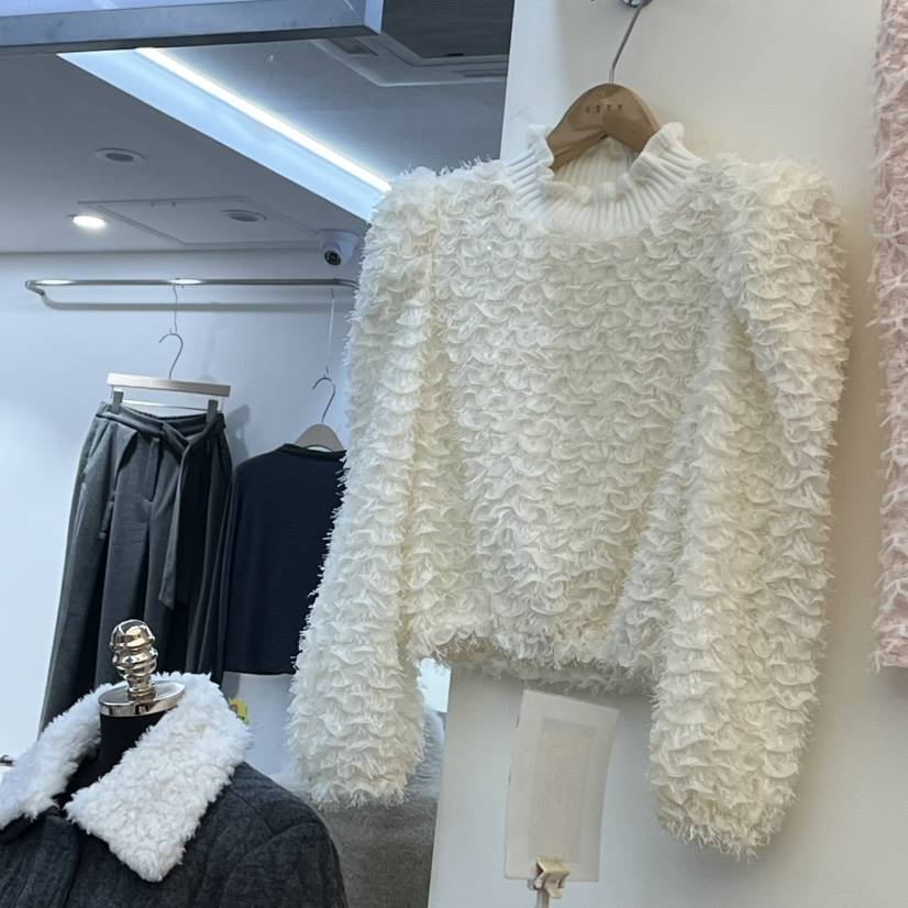 BEEN-A㊣東大門代購女裝新款真品26春夏時尚襯衫蕾絲衫高領BEEN-A襯衫/蕾絲衫