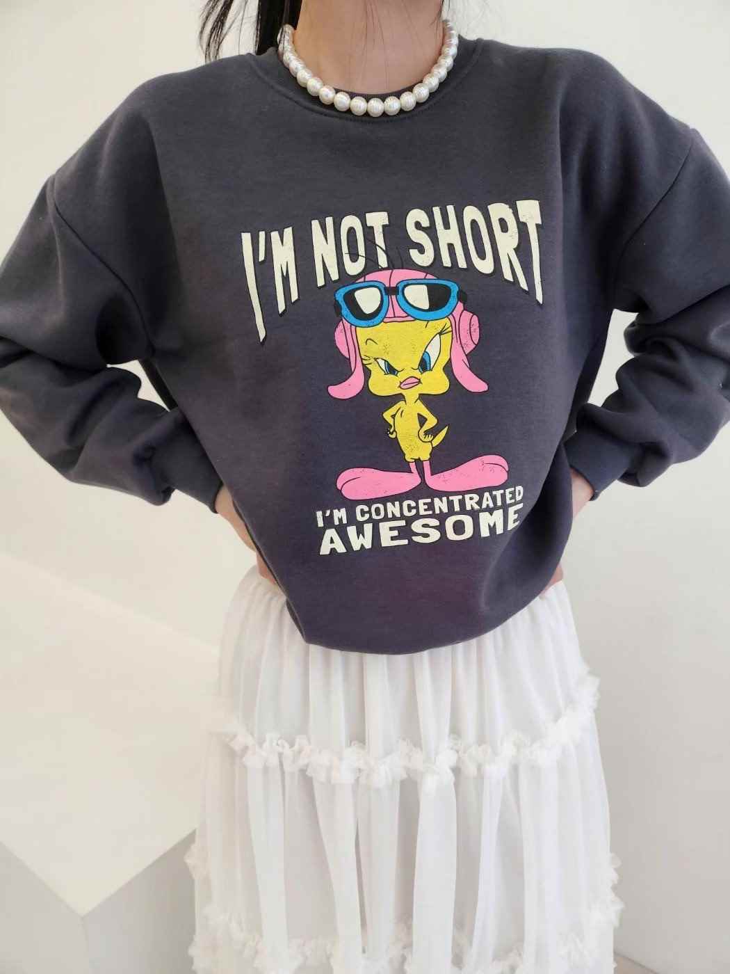 LAYERING東大門代購女士新品人氣25秋冬推薦熱賣衛衣加絨LAYERING衛衣