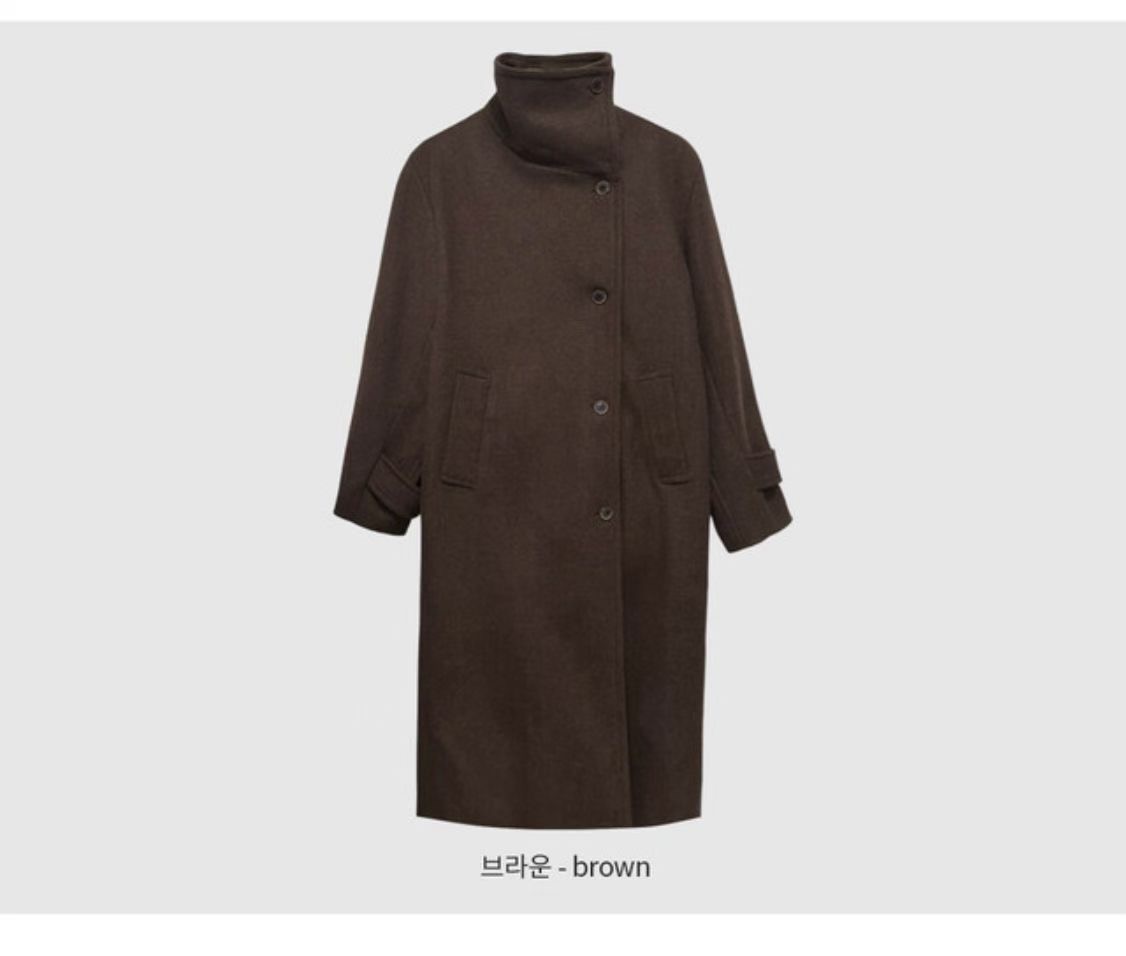 MARE MOHE東大門代購女士新品時尚25秋冬推薦中長款大衣MARE MOHE中長款大衣