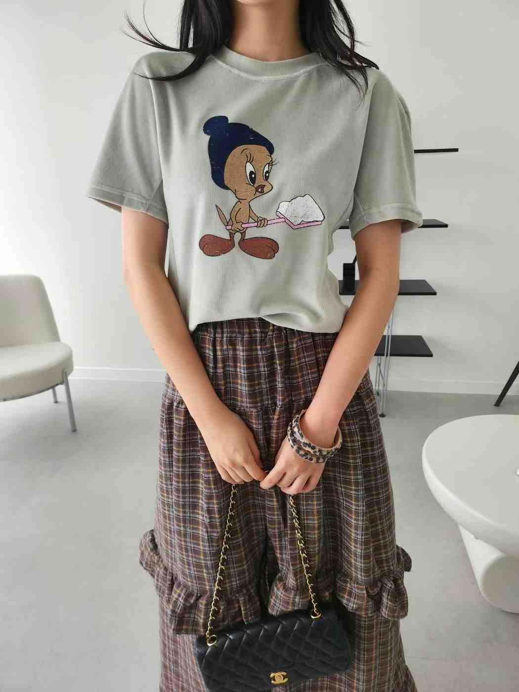 LAYERING韓國直郵㊣女士新款熱賣推薦26春夏休閑真品職業T恤LAYERINGT恤