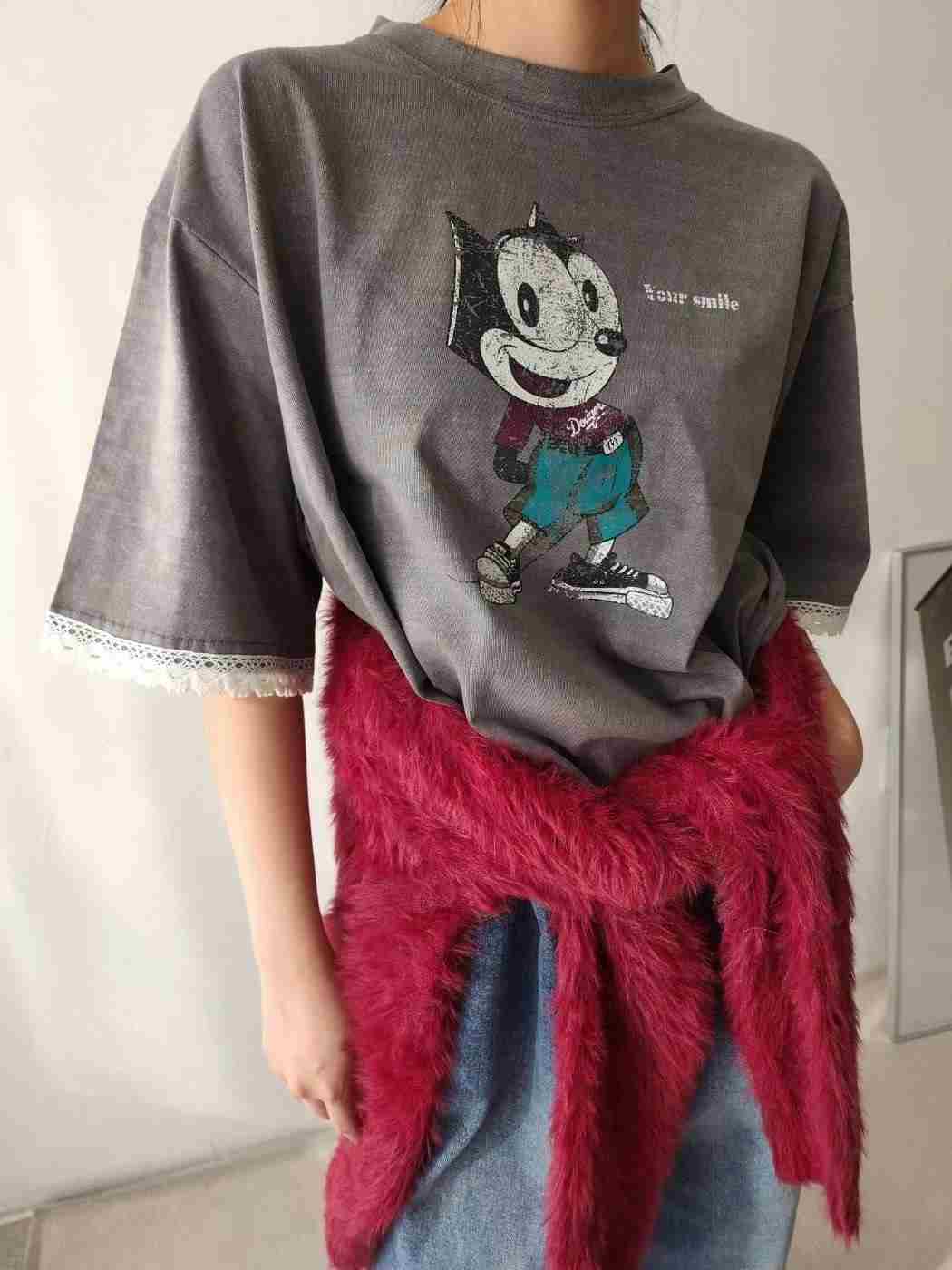 LAYERING㊣東大門實拍女裝新品真品推薦休閑職業人氣時尚T恤LAYERINGT恤