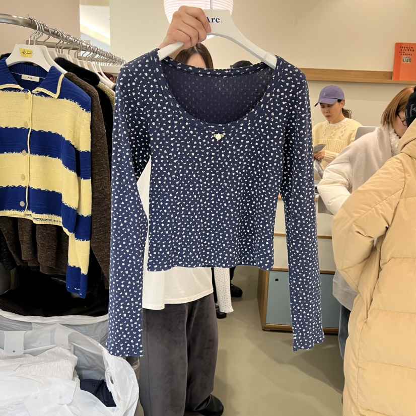 ARE東大門直郵㊣女士新款熱賣職業人氣真品時尚26春夏長袖T恤ARE YOU/ARE長袖T恤