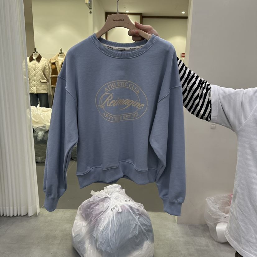 URBANSTORY/REMAKING㊣東大門實拍女裝新款人氣熱賣衛衣春款Remaking/URBANSTORY衛衣