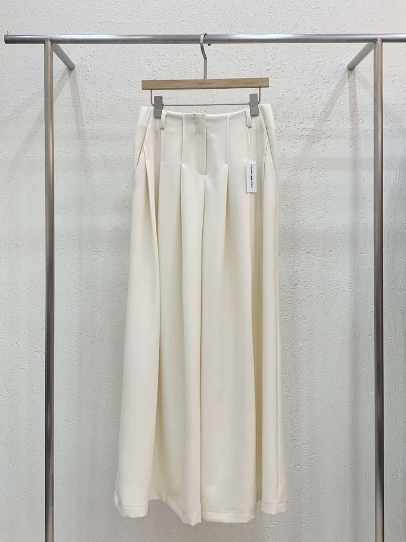 LIGHT AND SALT㊣東大門代購女士新品推薦休閑褲闊腿褲春款LIGHT AND SALT休閑褲