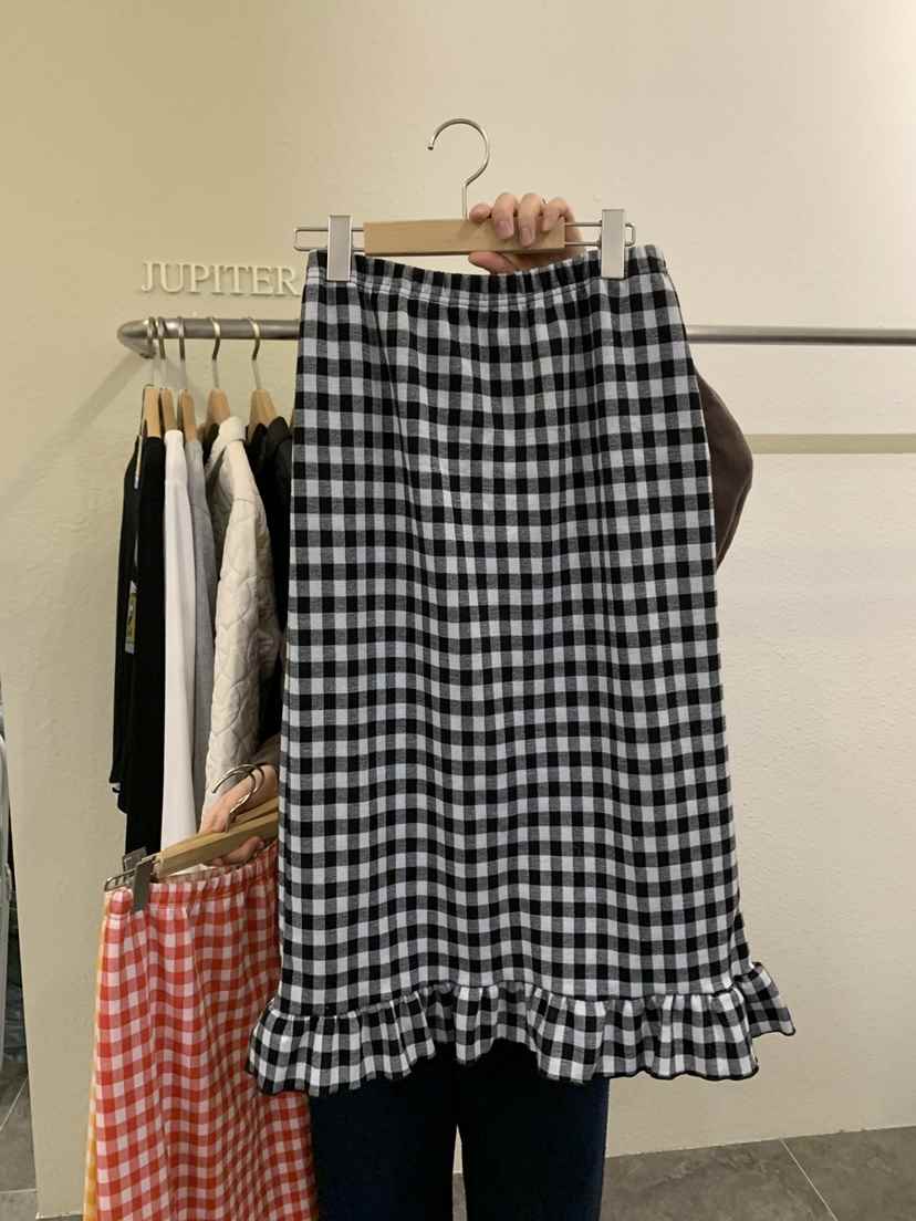 JUPITER東大門直郵㊣女士新品時尚休閑推薦熱賣長裙春款褶皺JUPITER長裙