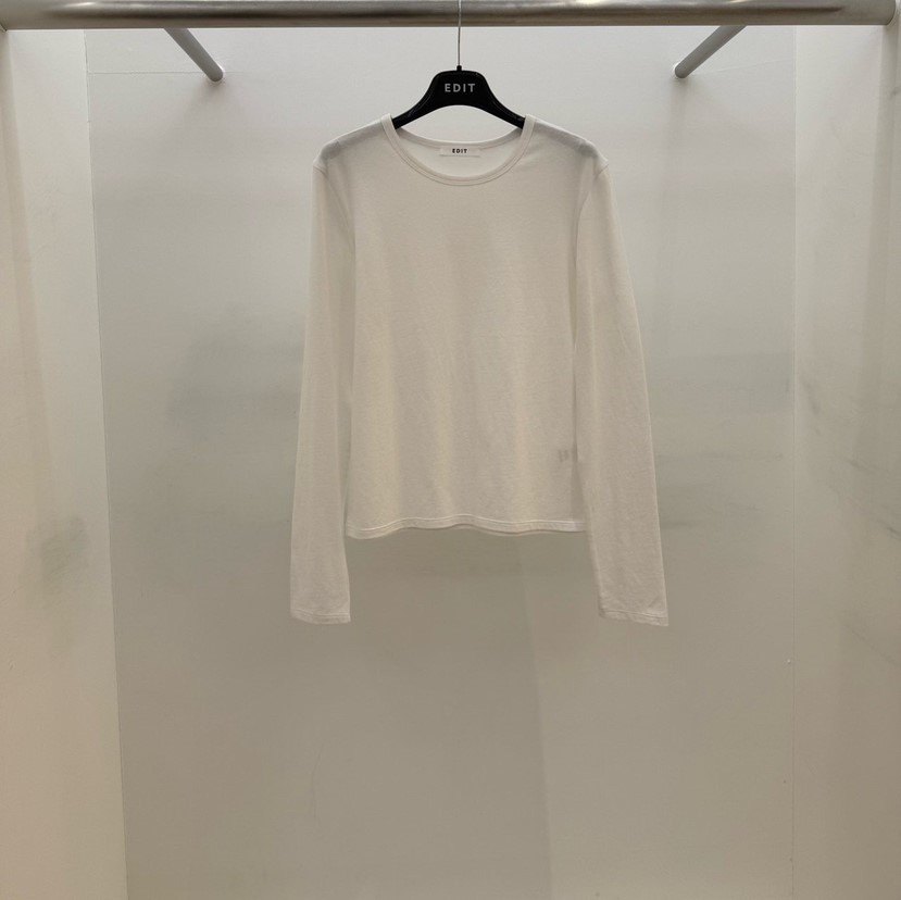 EDIT㊣東大門實拍女裝新品熱賣休閑人氣推薦真品時尚長袖T恤EDIT長袖T恤