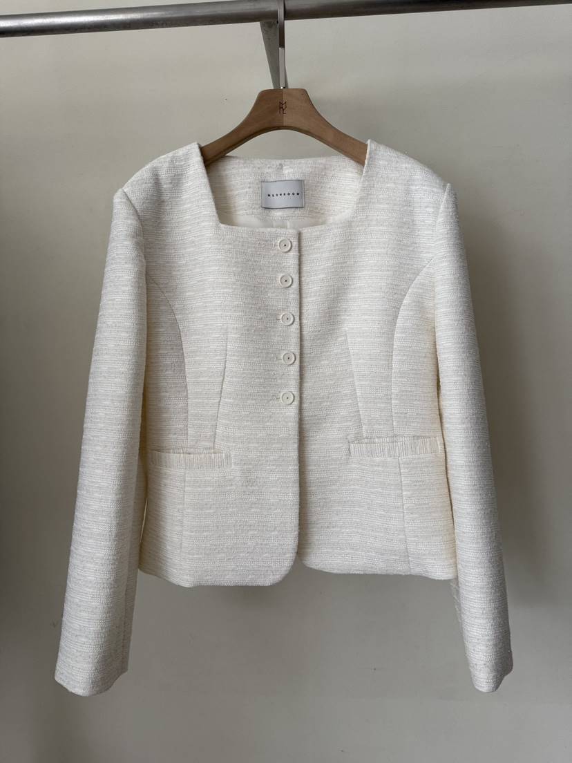 MUSHROOM-A東大門直郵㊣女裝新品職業推薦26春夏休閑夾克春款MUSHROOM夾克