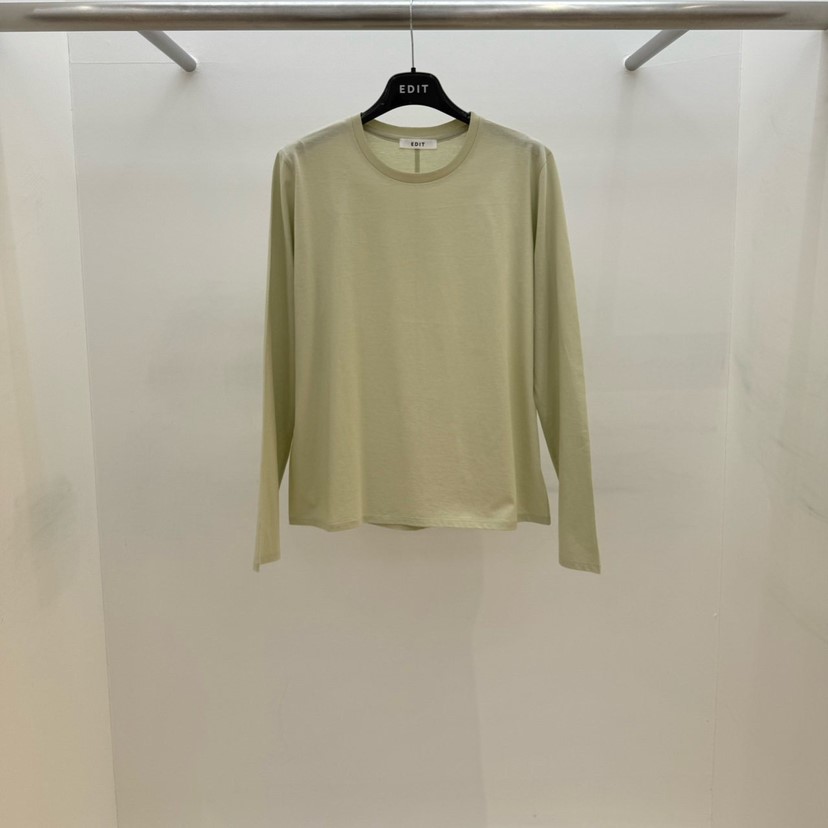EDIT韓國直郵㊣女裝新款推薦26春夏職業人氣熱賣真品長袖T恤EDIT長袖T恤