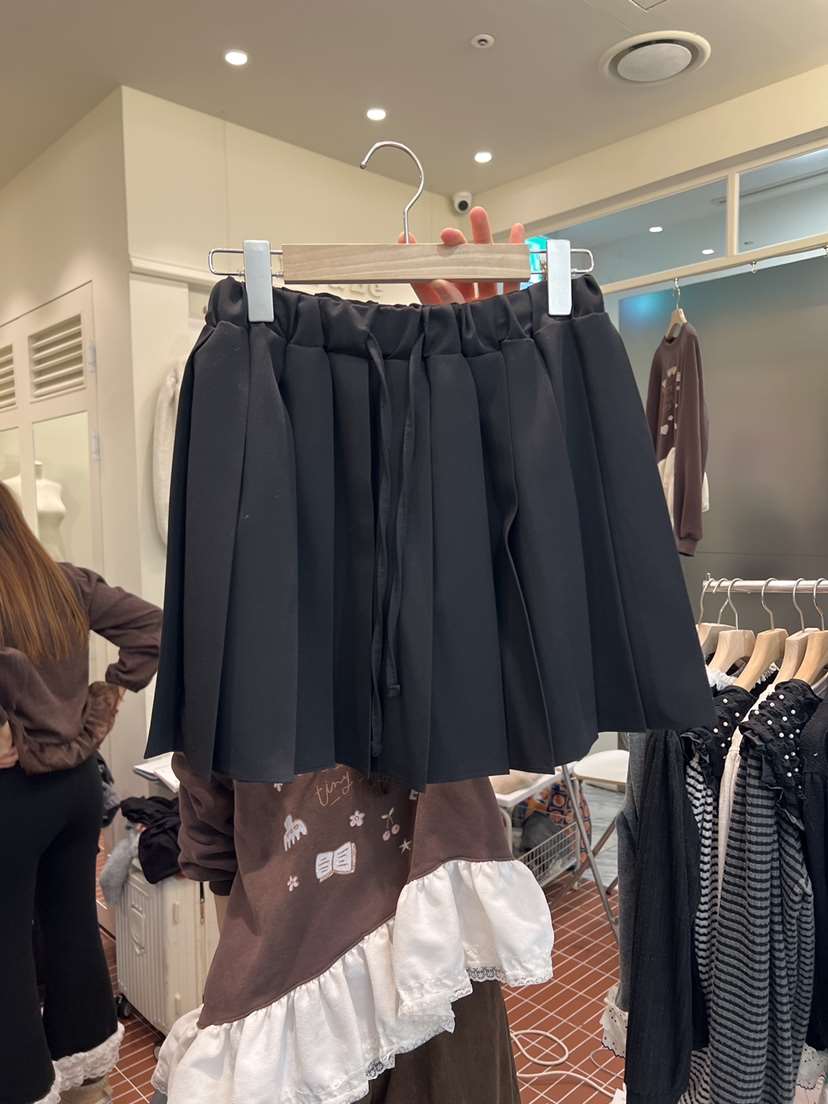 BE&amp;BE韓國直郵㊣女士新品時尚熱賣推薦人氣短裙百褶褶裙BE&be短裙