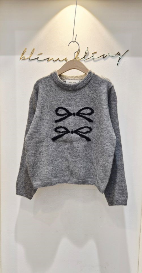 RICO韓國直郵㊣女士新款人氣26春夏時尚推薦休閑職業針織衫bling bling/RICO針織衫