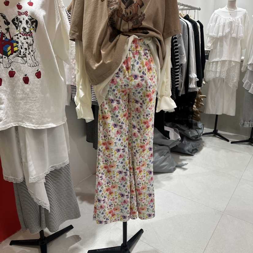 MINI UNNI㊣東大門代購女裝新款26春夏推薦熱賣休閑褲春款MINI UNNI休閑褲