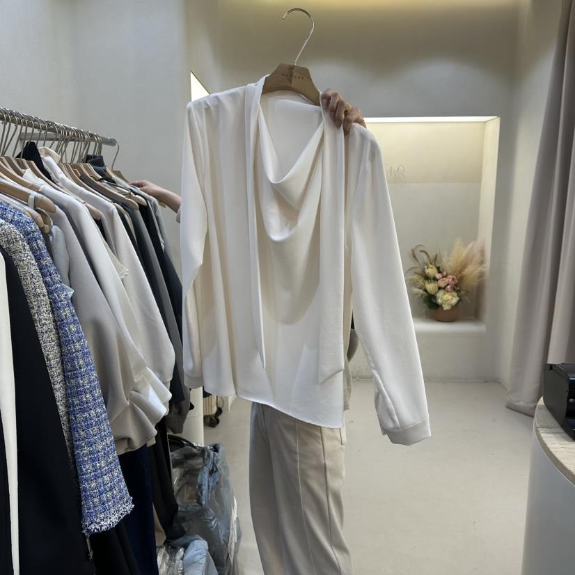 MATIERE韓國直郵㊣女裝新款人氣時尚推薦熱賣襯衫蕾絲衫春款MATIERE襯衫/蕾絲衫