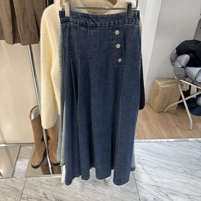 ABLESTUDIO東大門代購女裝新款熱賣休閑職業長裙羊毛春款ABLESTUDIO長裙