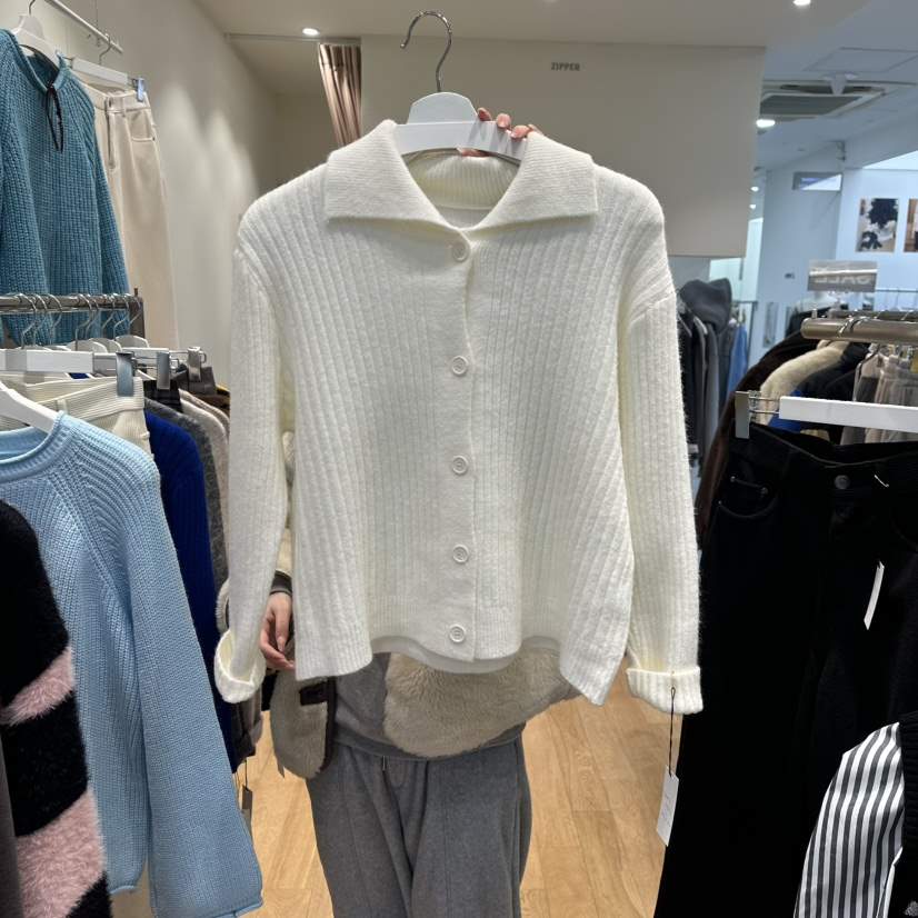 ZIPPER東大門代購女裝新品熱賣推薦休閑人氣針織衫春款開衫ZIPPER針織衫