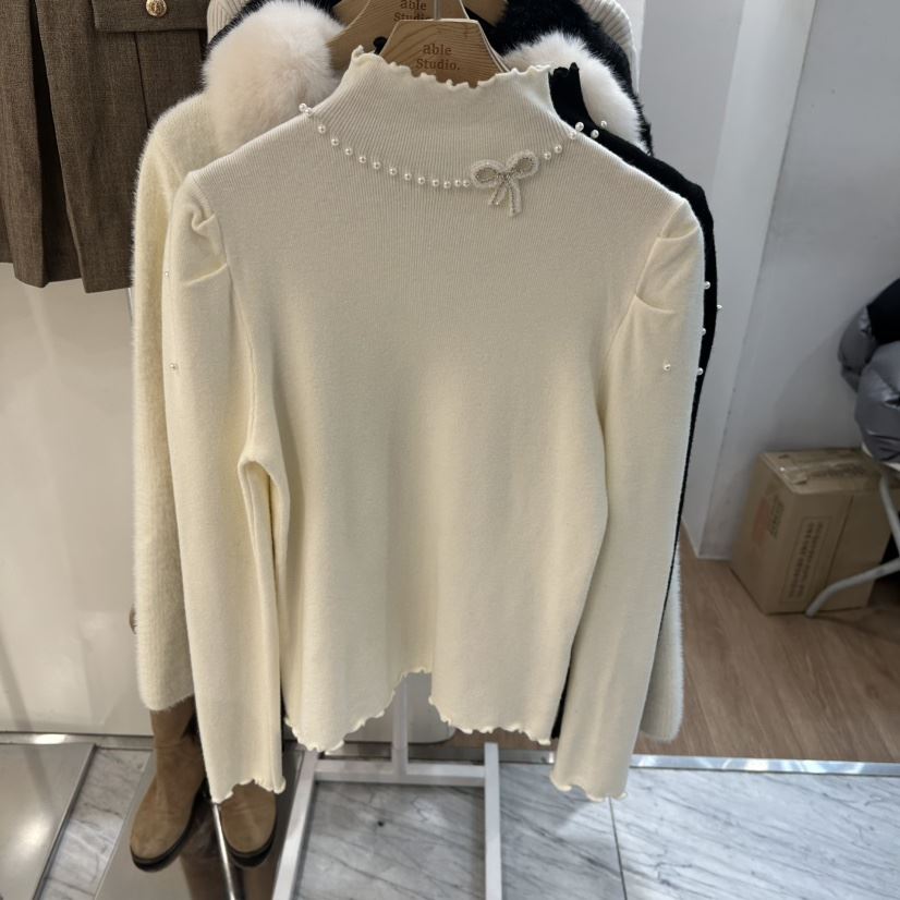 ABLESTUDIO東大門代購女裝新品人氣25秋冬休閑針織衫春款ABLESTUDIO針織衫