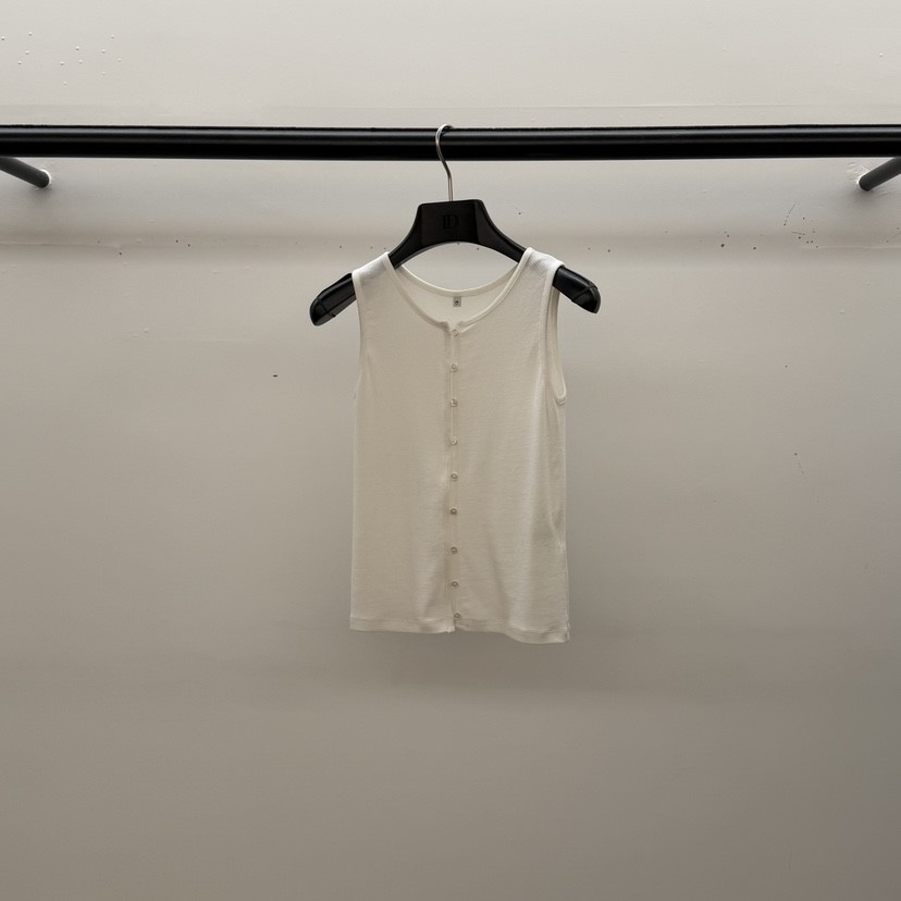 ID韓國直郵女士新品推薦時尚25秋冬職業吊帶背心春款紐扣ID吊帶/背心