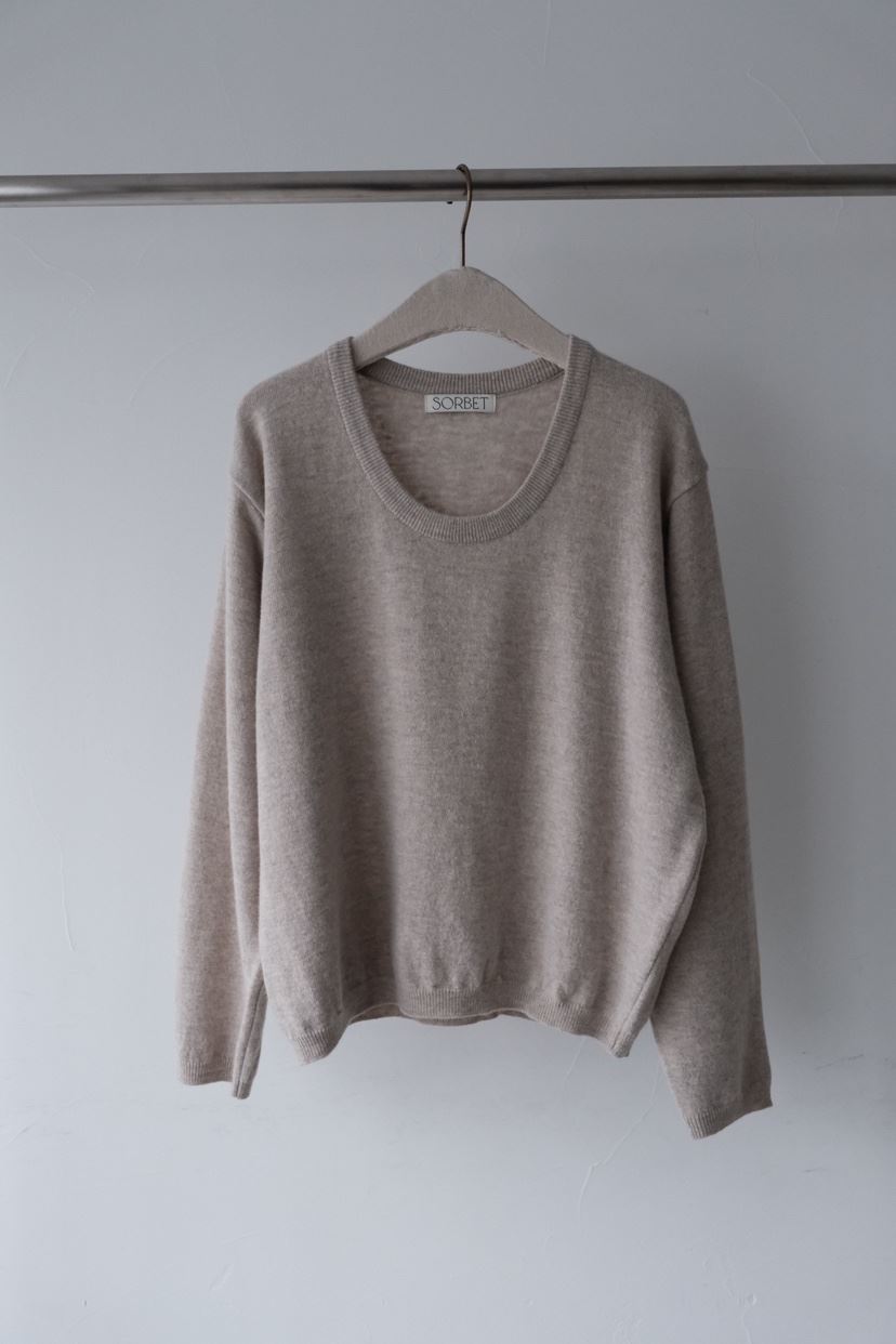 SORBET/FLAT WHITE韓國直郵㊣女士新款真品熱賣26春夏針織衫SORBET/FLAT WHITE針織衫