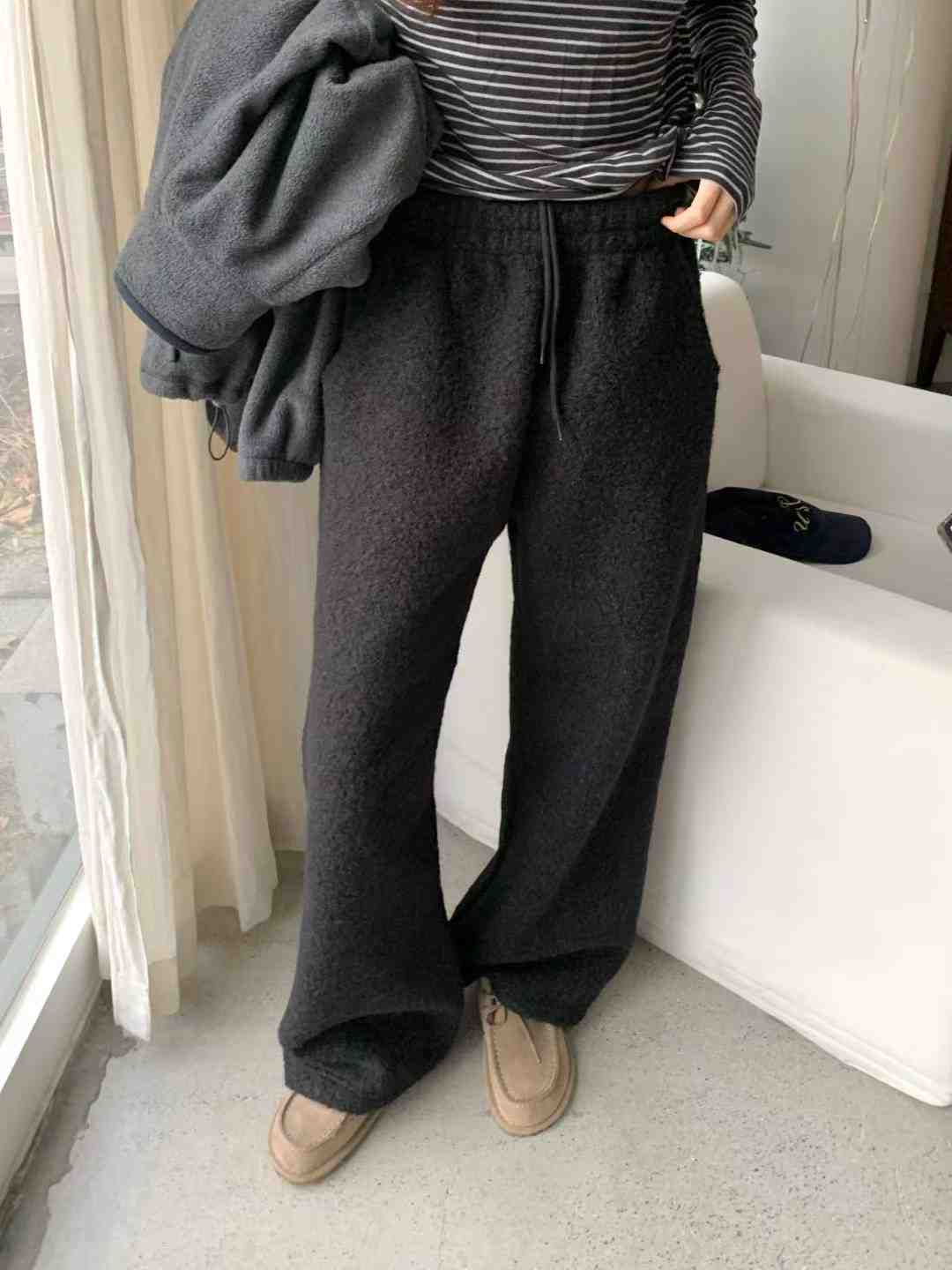 POMELO㊣東大門實拍女士新款真品職業人氣推薦26春夏休閑褲POMELO休閑褲