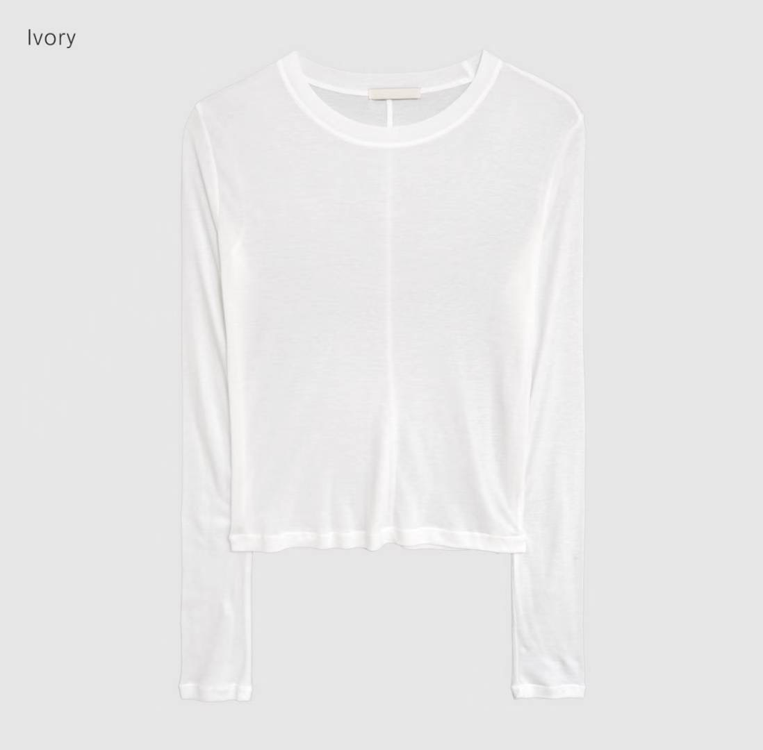 POMELO㊣東大門實拍女裝新品時尚熱賣推薦人氣26春夏長袖T恤POMELO長袖T恤