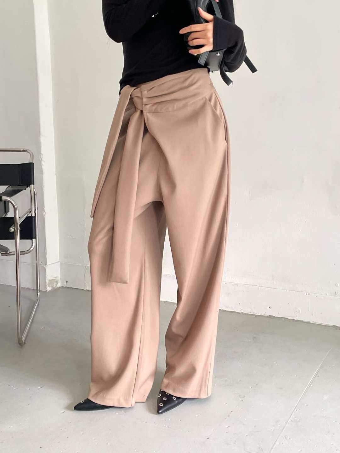 AWESOME-ot㊣東大門實拍女士新款26春夏熱賣職業時尚休閑褲AWESOME-ot休閑褲