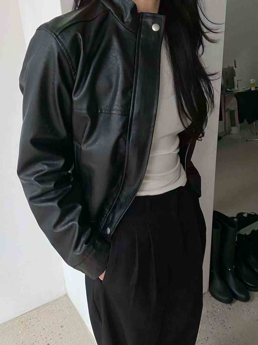 AWESOME-ot韓國直郵㊣女士新款時尚推薦26春夏休閑人氣夾克AWESOME-ot夾克