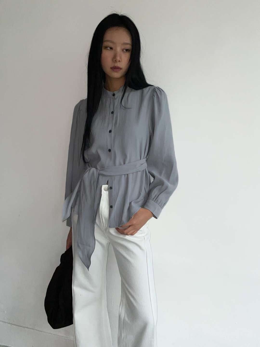 AWESOME-ot㊣東大門實拍女裝新品26春夏襯衫蕾絲衫不含脖帶AWESOME-ot襯衫/蕾絲衫