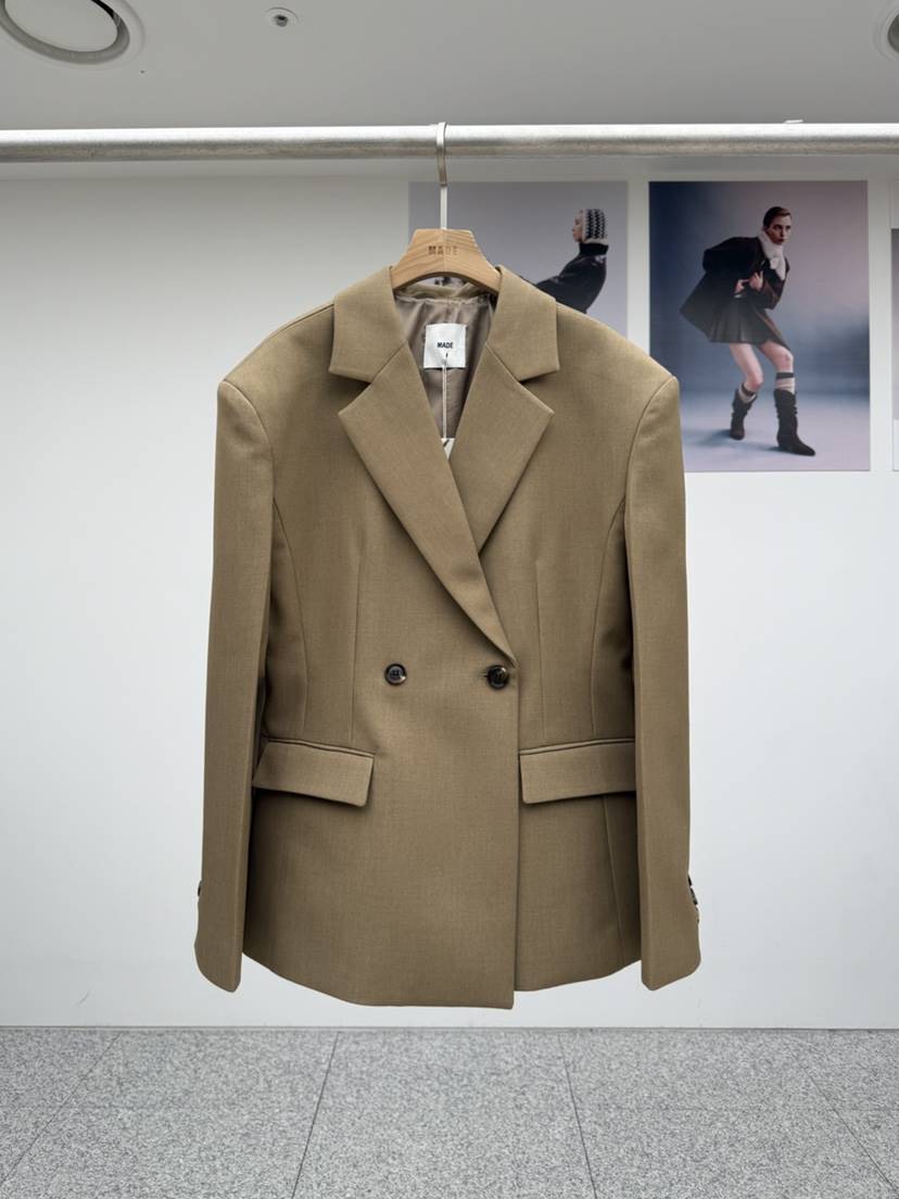 MADE-P韓國直郵㊣女士新品時尚26春夏熱賣人氣推薦職業夾克MADE-P夾克