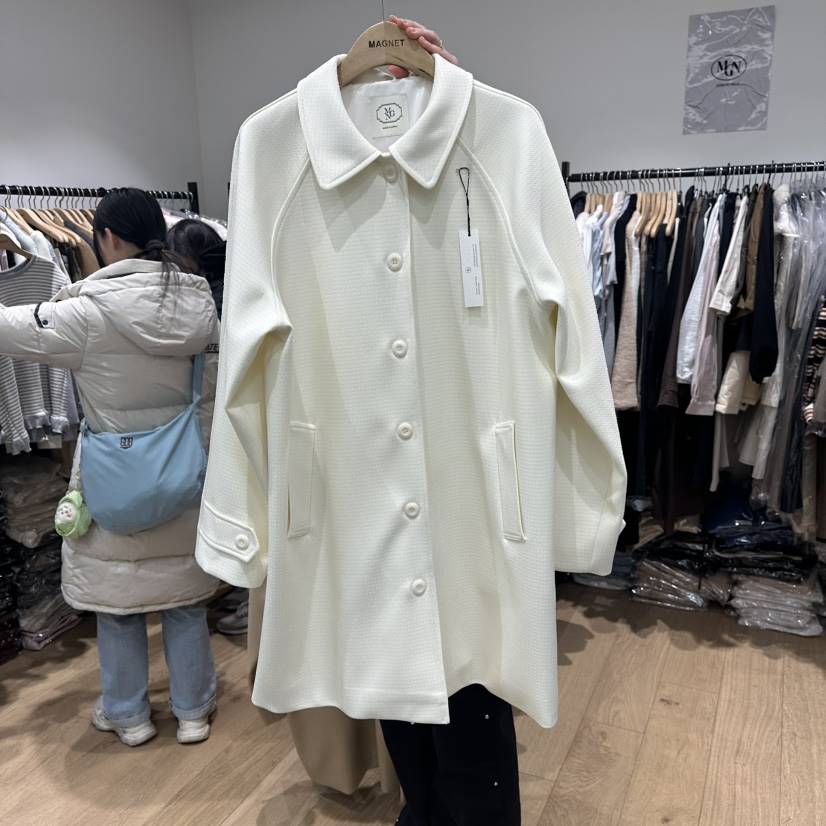 M.G.N㊣東大門代購女裝新品推薦休閑真品時尚長款風衣春款MAGNET長款風衣