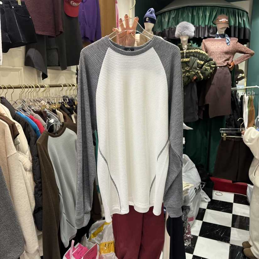 3COLOR㊣東大門實拍女裝新款職業長袖T恤春款Three color長袖T恤