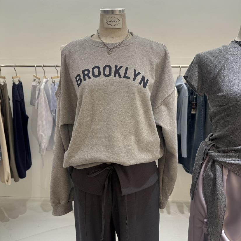 BAGUETTE-P韓國直郵㊣女裝新品時尚休閑職業真品推薦衛衣春款BAGUETTE-P衛衣