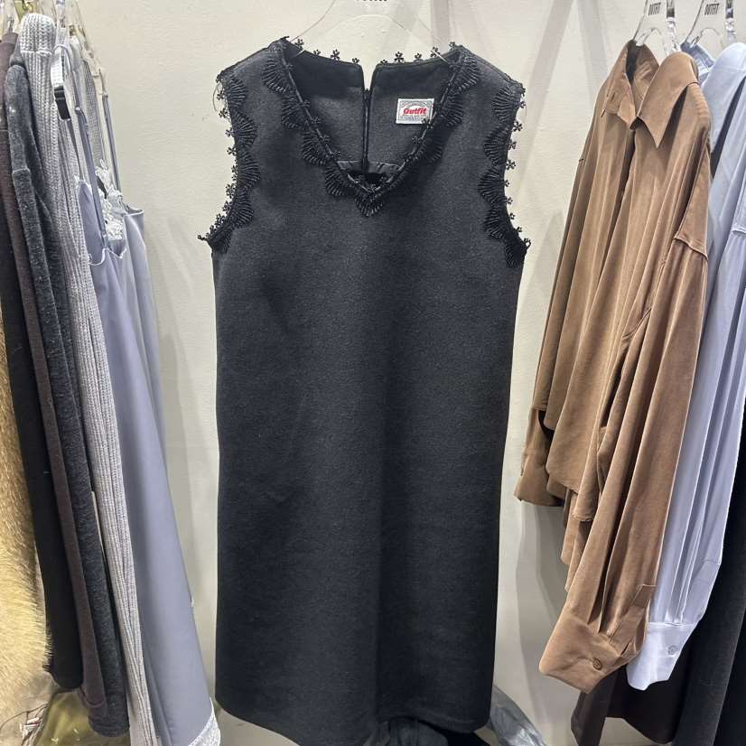 OUTFIT韓國代購㊣女裝新款人氣休閑時尚職業熱賣26春夏連衣裙OUTFIT連衣裙