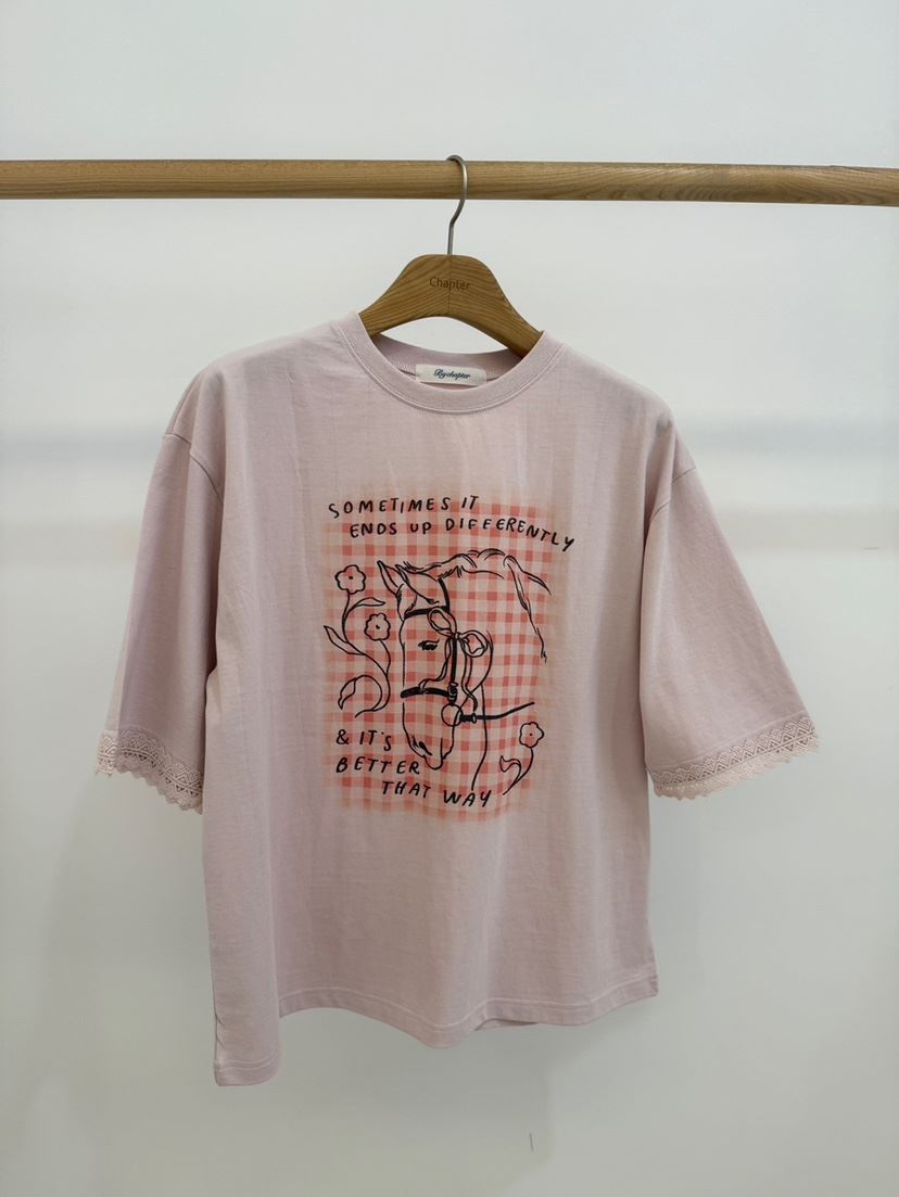 BY CHAPTER東大門直郵㊣女士新品真品職業人氣26春夏T恤春款BY ChapterT恤