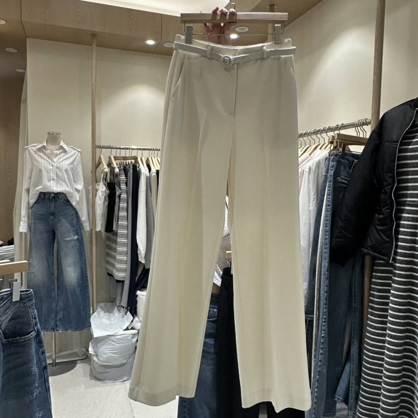 VINTAGE VIBE韓國直郵㊣女士新品推薦職業休閑褲不含腰帶春款VINTAGE VIBE休閑褲